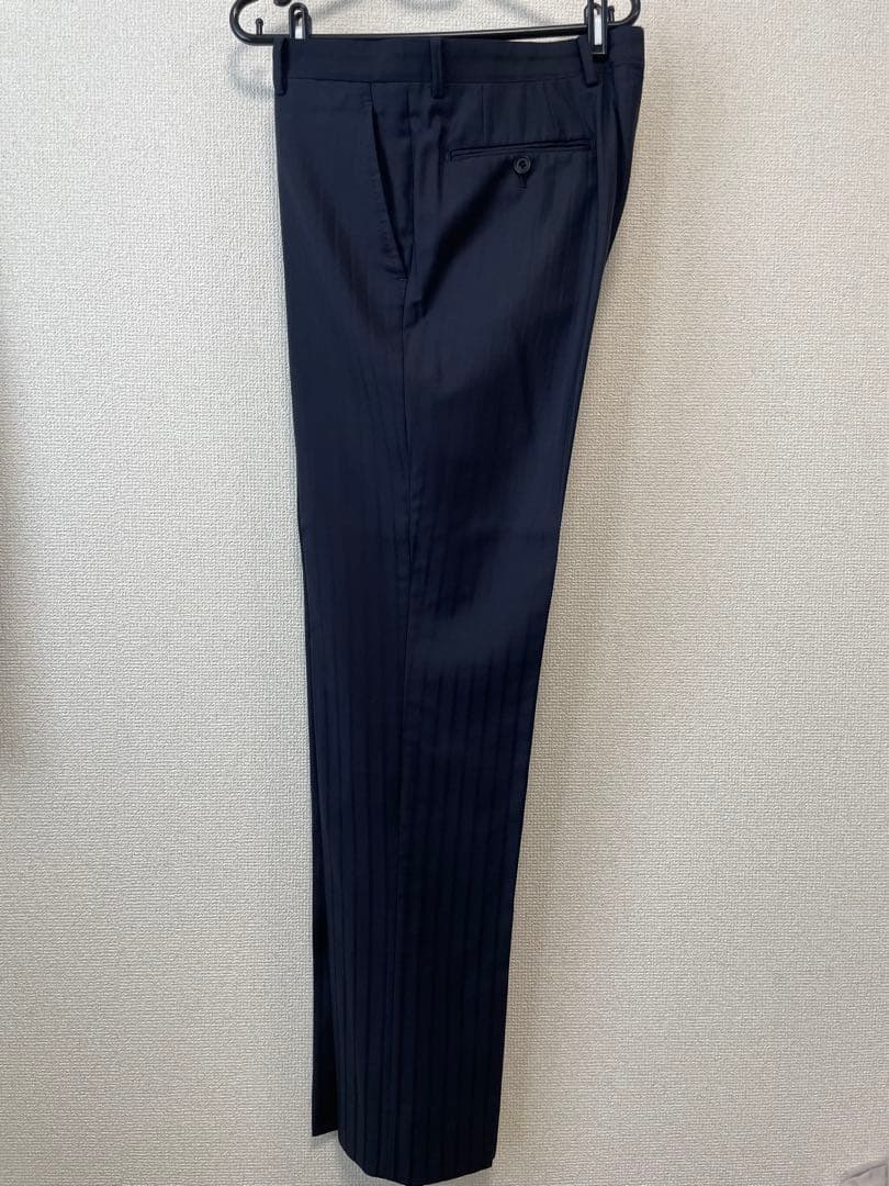 リチャードジェームス DORMEUIL生地 ネイビー ダブルブレストスーツ 40