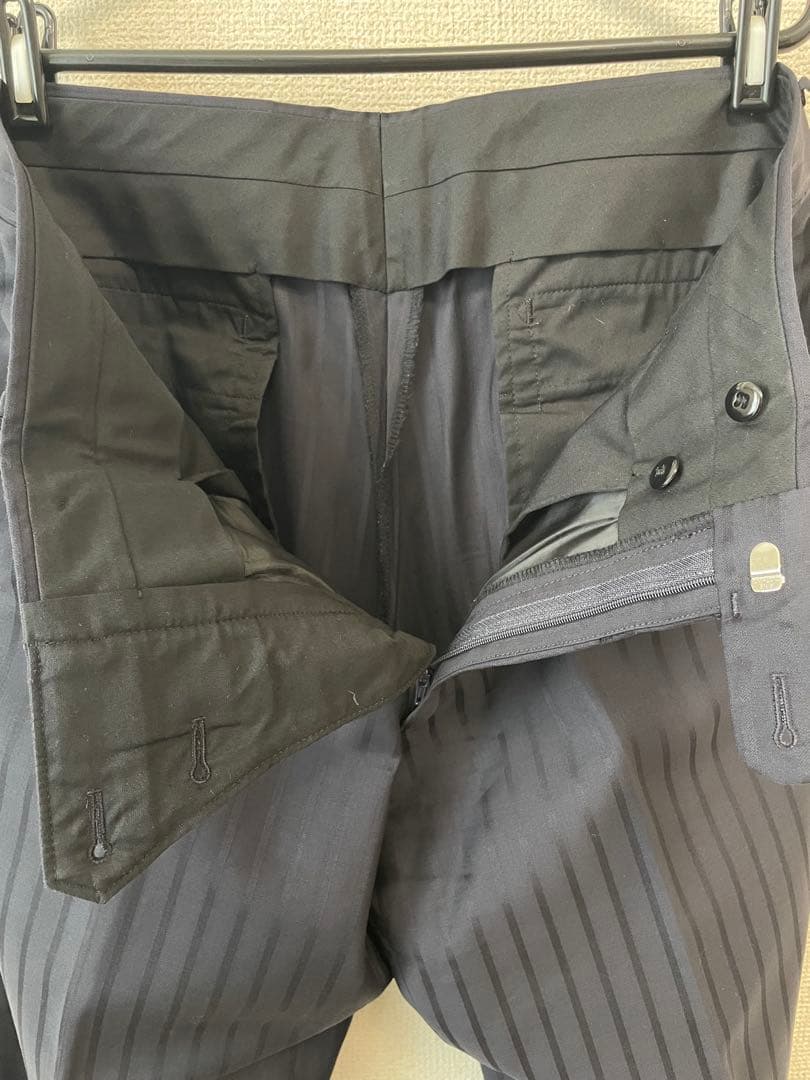 リチャードジェームス DORMEUIL生地 ネイビー ダブルブレストスーツ 40