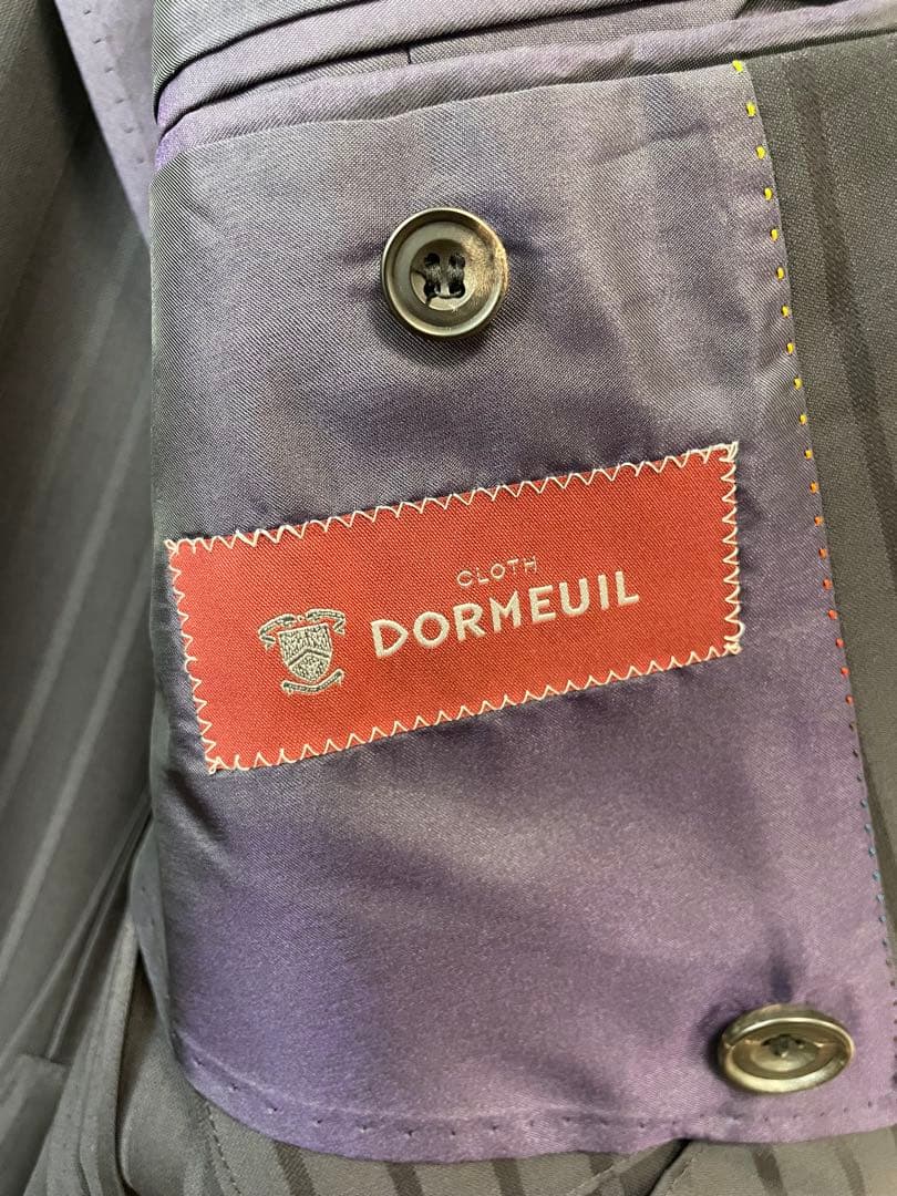 リチャードジェームス DORMEUIL生地 ネイビー ダブルブレストスーツ 40