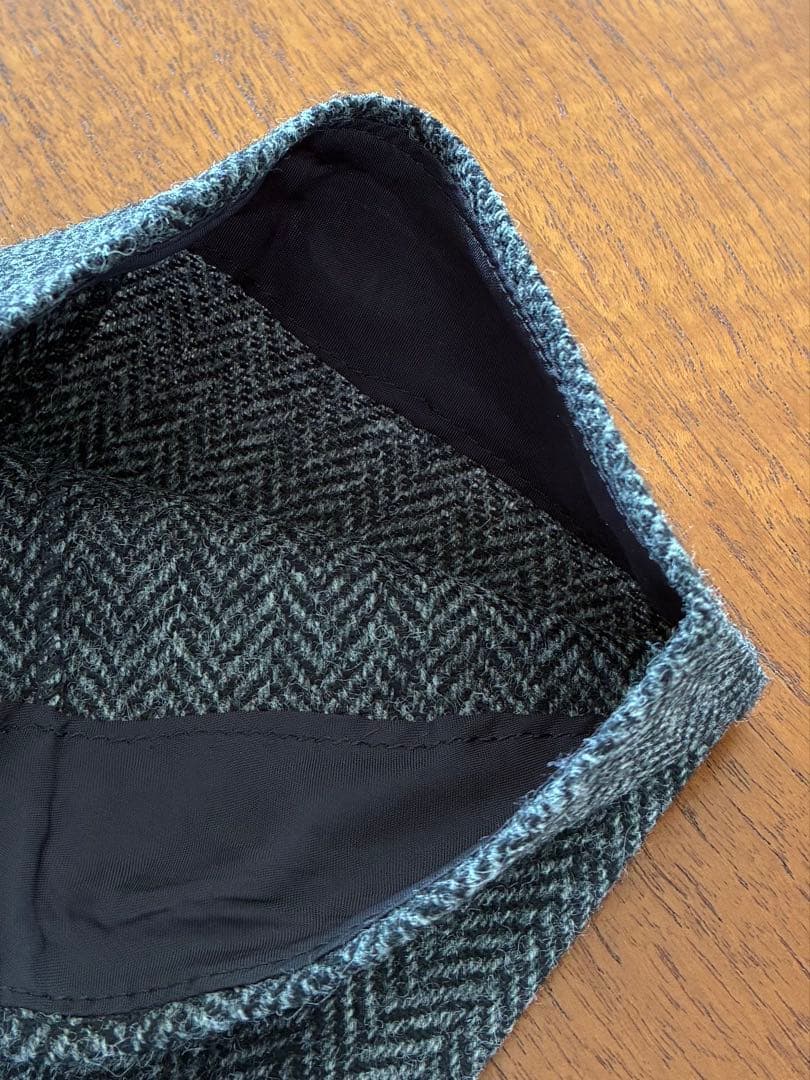 BERNARD ZINS ツイード スラックス グレー 38 ベルナールザンス