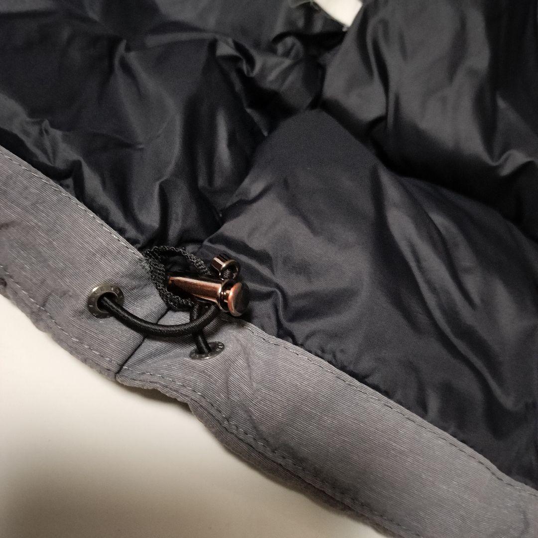 ★人気　ノースフェイス　ダウンベスト　グレー　レディース　L