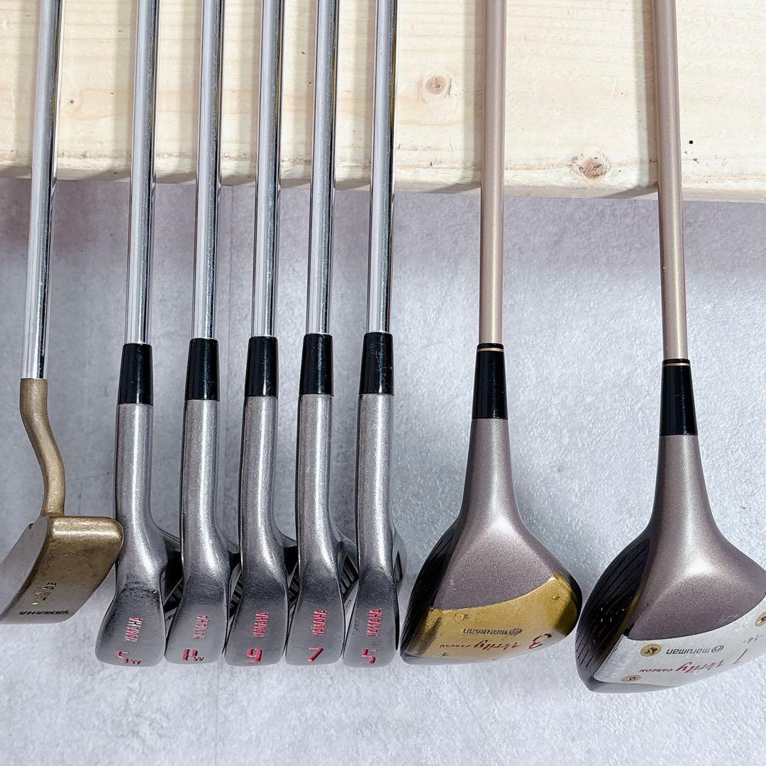 V889 マルマン ヤマハ 他 ゴルフクラブ レディース セット スタンドバッグ