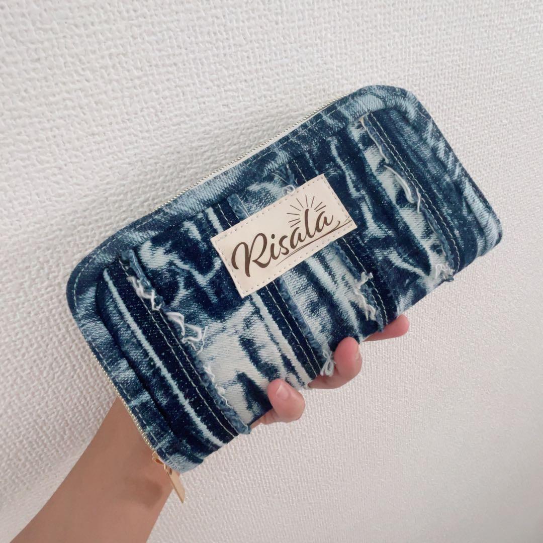 おまおめ専用デニムリメイク ウォレット 1