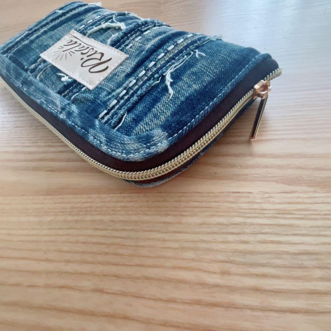 おまおめ専用デニムリメイク ウォレット 1