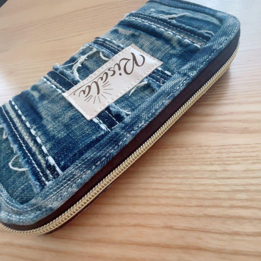 おまおめ専用デニムリメイク ウォレット 1