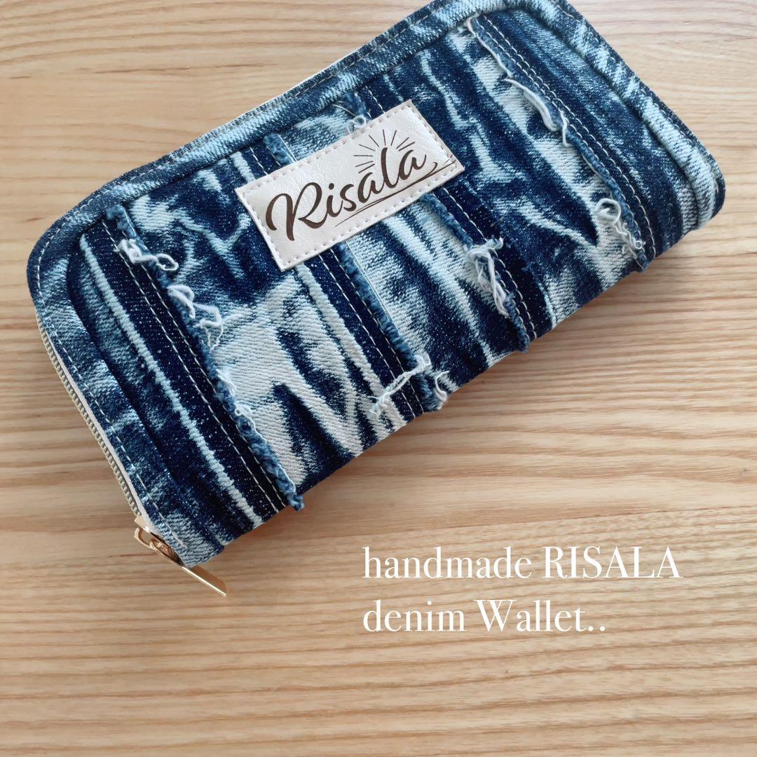 おまおめ専用デニムリメイク ウォレット 1