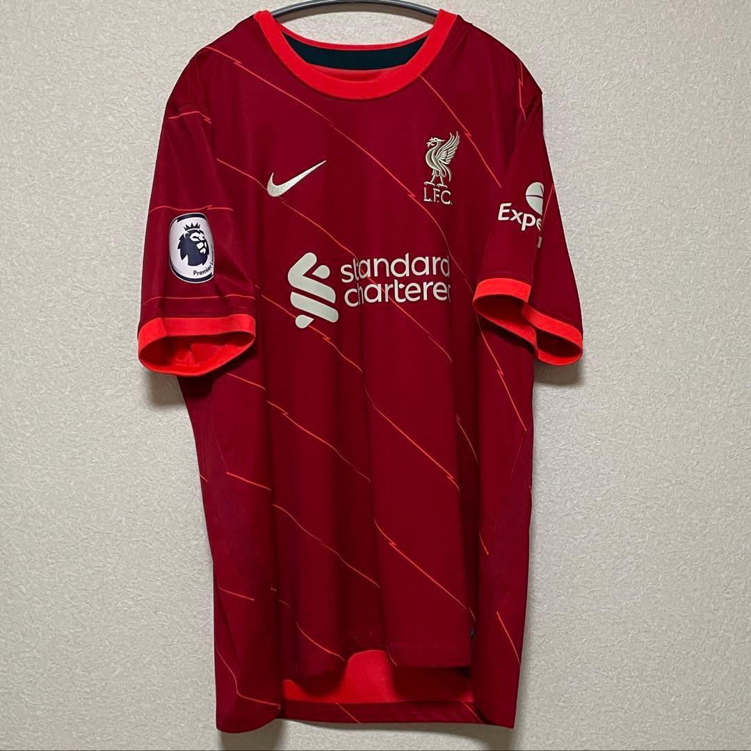 【希少】21-22 リバプール マネ XL ホーム フルパッチ 正規品