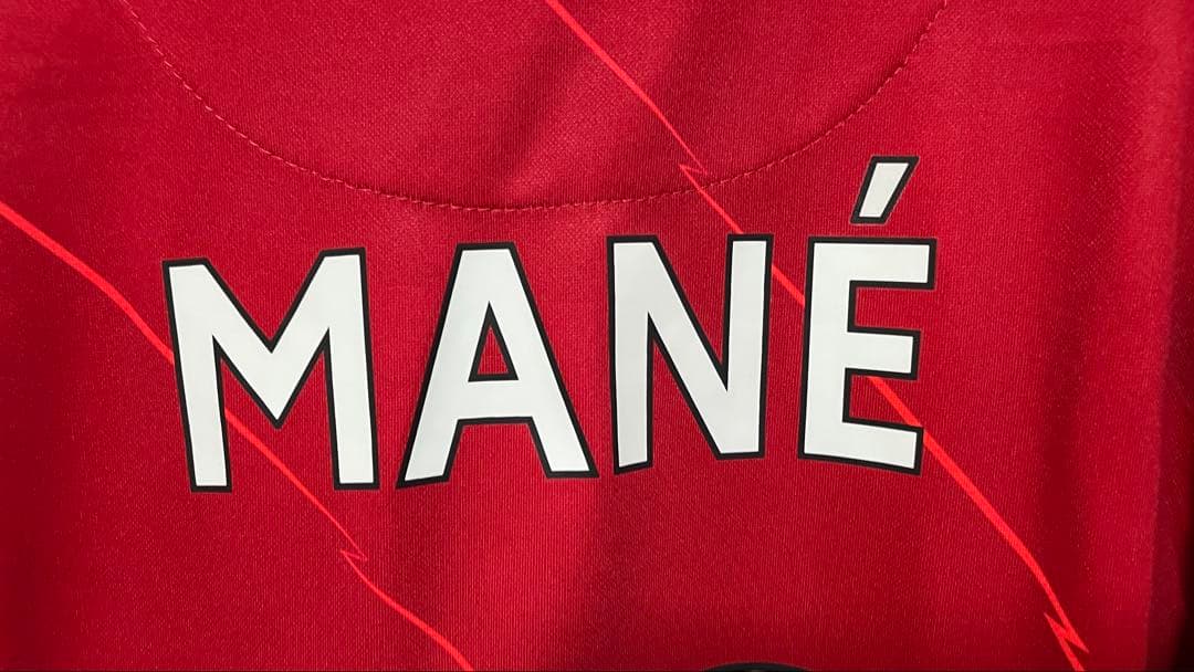 【希少】21-22 リバプール マネ XL ホーム フルパッチ 正規品