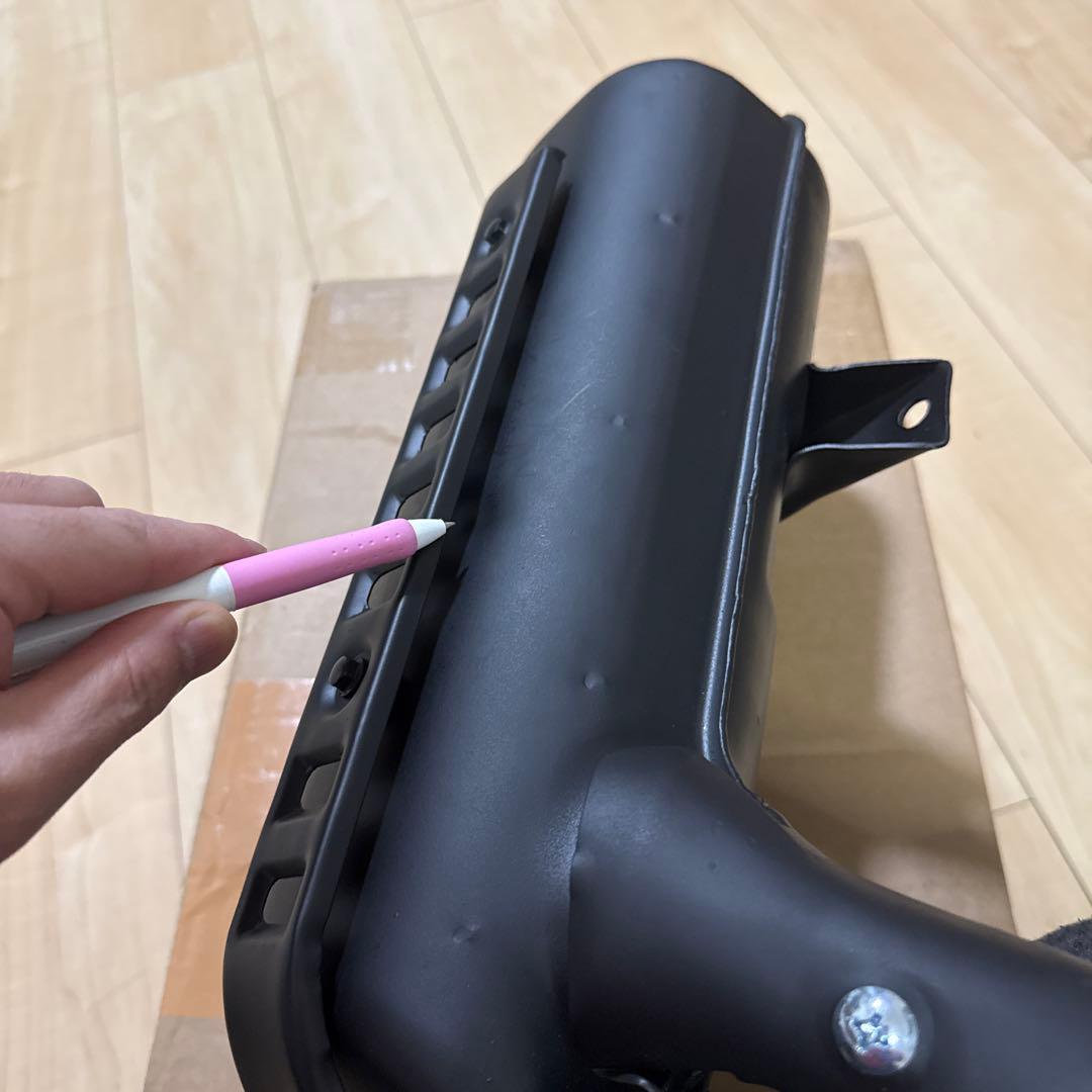 ②訳あり　新品フュージョン　fusion ヘリックス ノーマル　純正マフラー