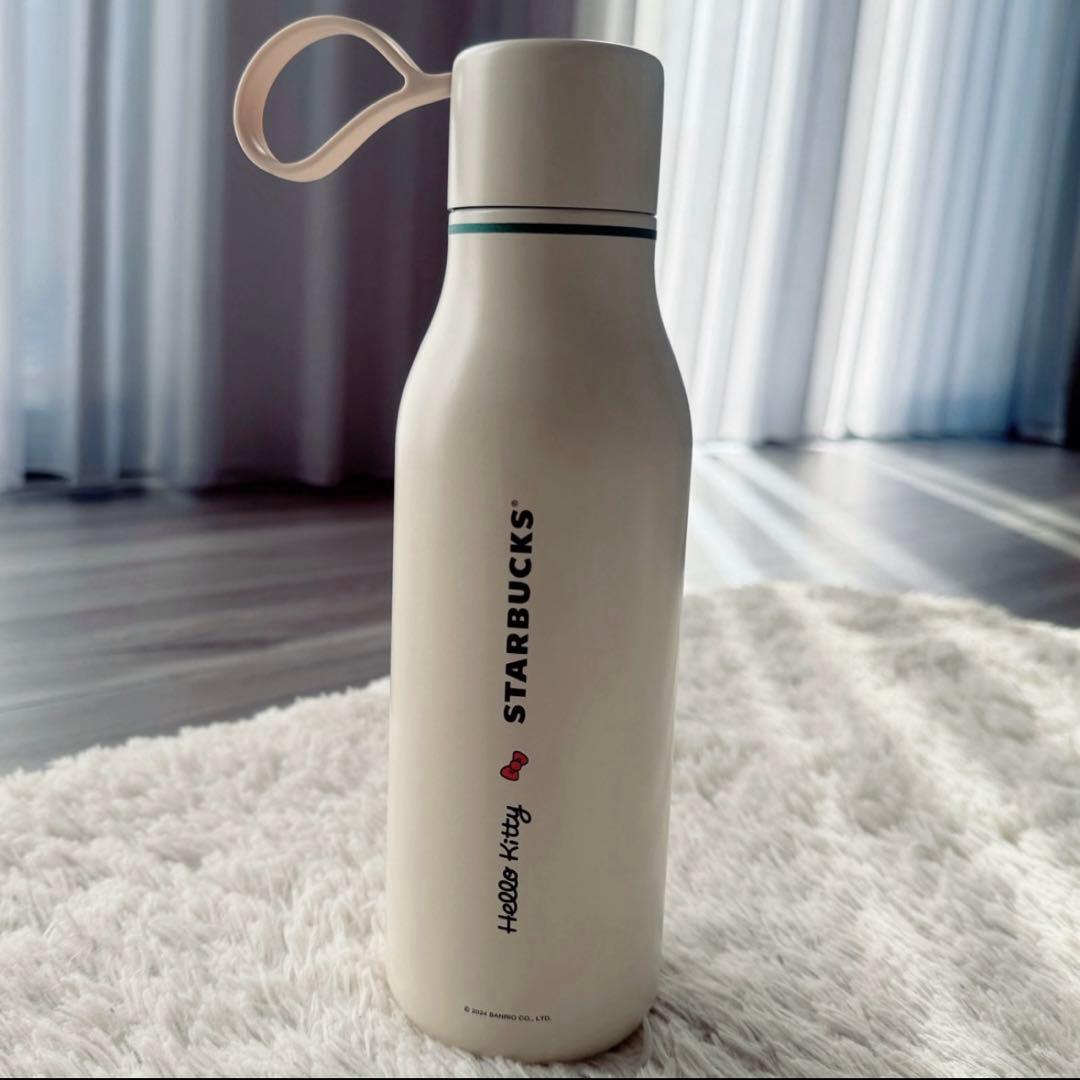 【新品未使用】激レア　キティ　スタバ　海外　ボトル　コラボ　箱入り