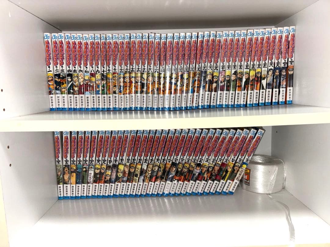 ナルト全72巻マンガ漫画【8巻から72巻まで未開封‼️】【早い者勝ち‼️】
