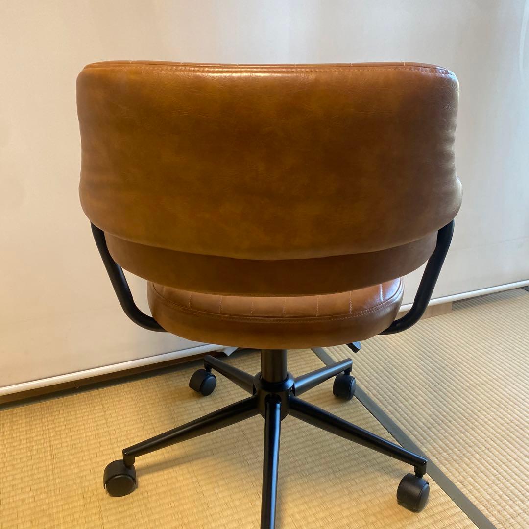 KAGUAROO購入　大川家具　ブラウン　Office Chair GAZE