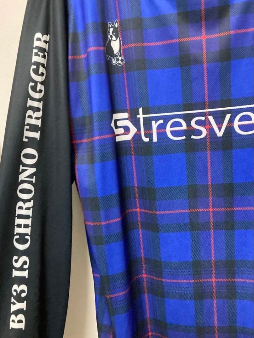 匿名配送/送料込 LISEM サッカージャンキー コラボ　長袖プラシャツ　XL