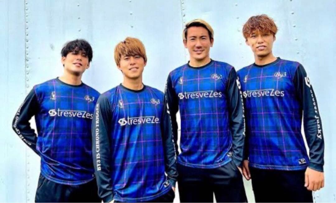 匿名配送/送料込 LISEM サッカージャンキー コラボ　長袖プラシャツ　XL