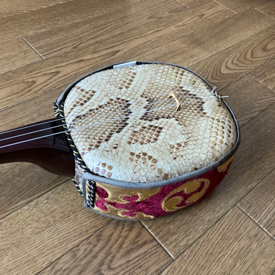 本蛇革三線　ゆし棹