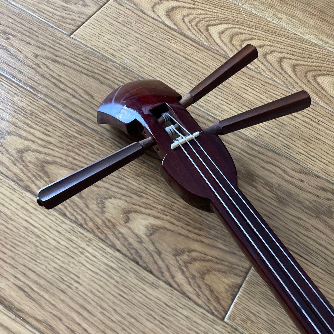 本蛇革三線　ゆし棹