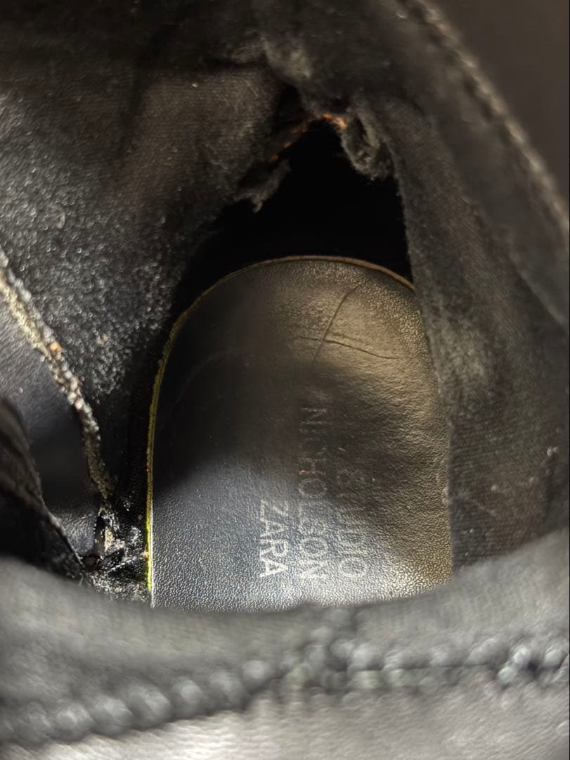 Zara STUDIO NICHOLSON Vibram レザーブーツ 42