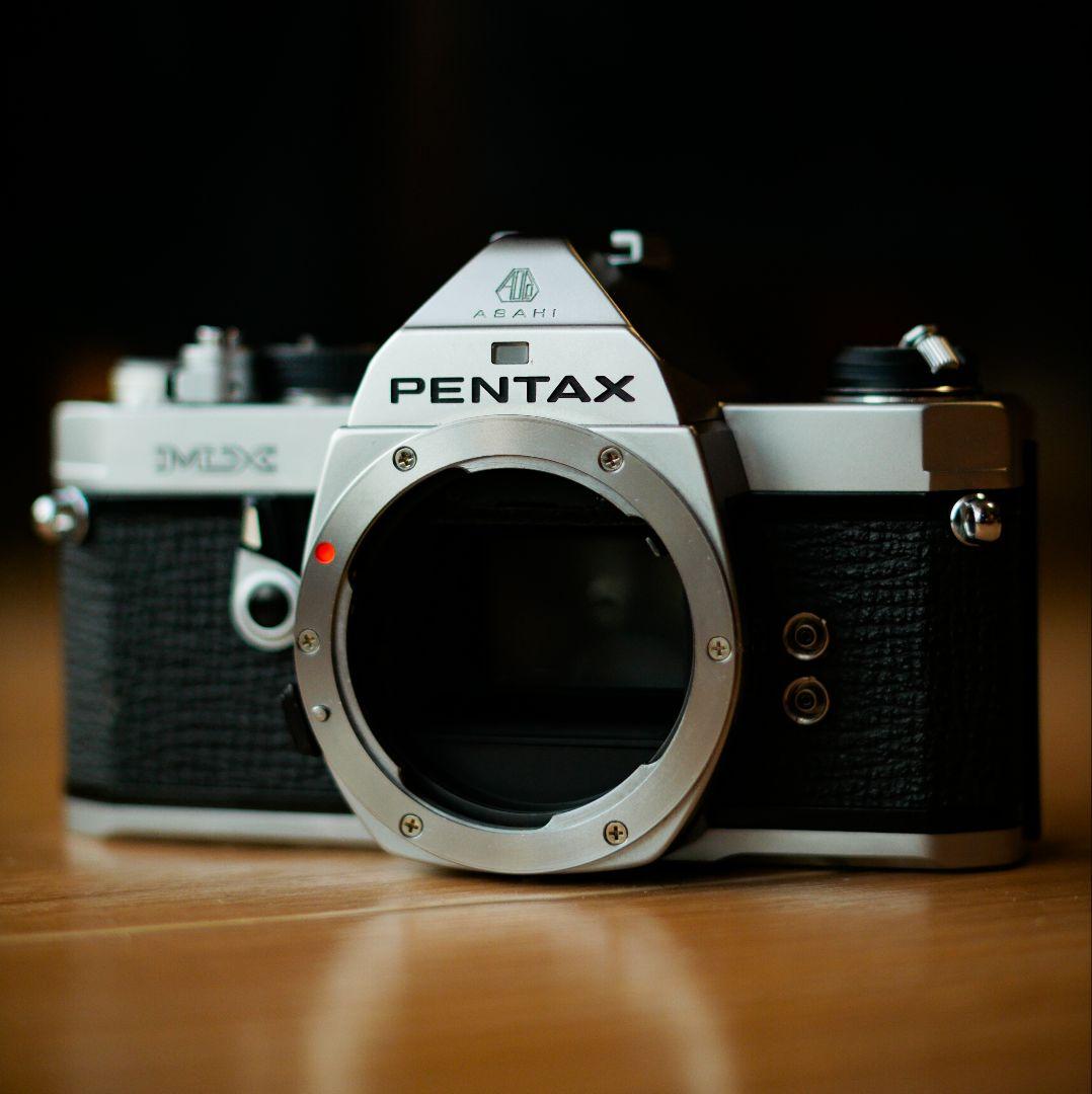 PENTAX MX 一眼レフカメラ + 50mm f/1.4レンズ