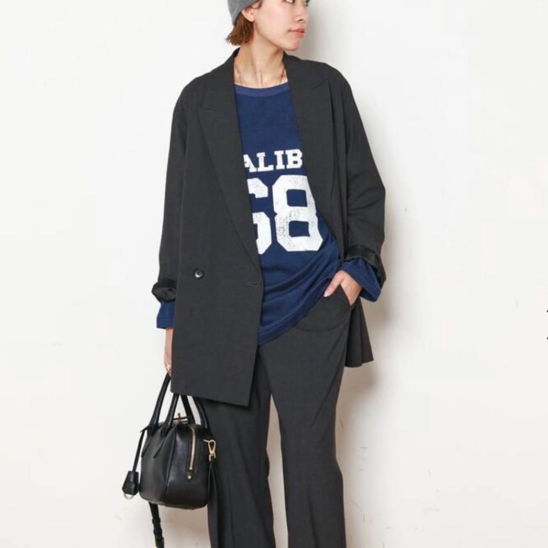 AP STUDIO athletic wear MASON フットボールTシャツ