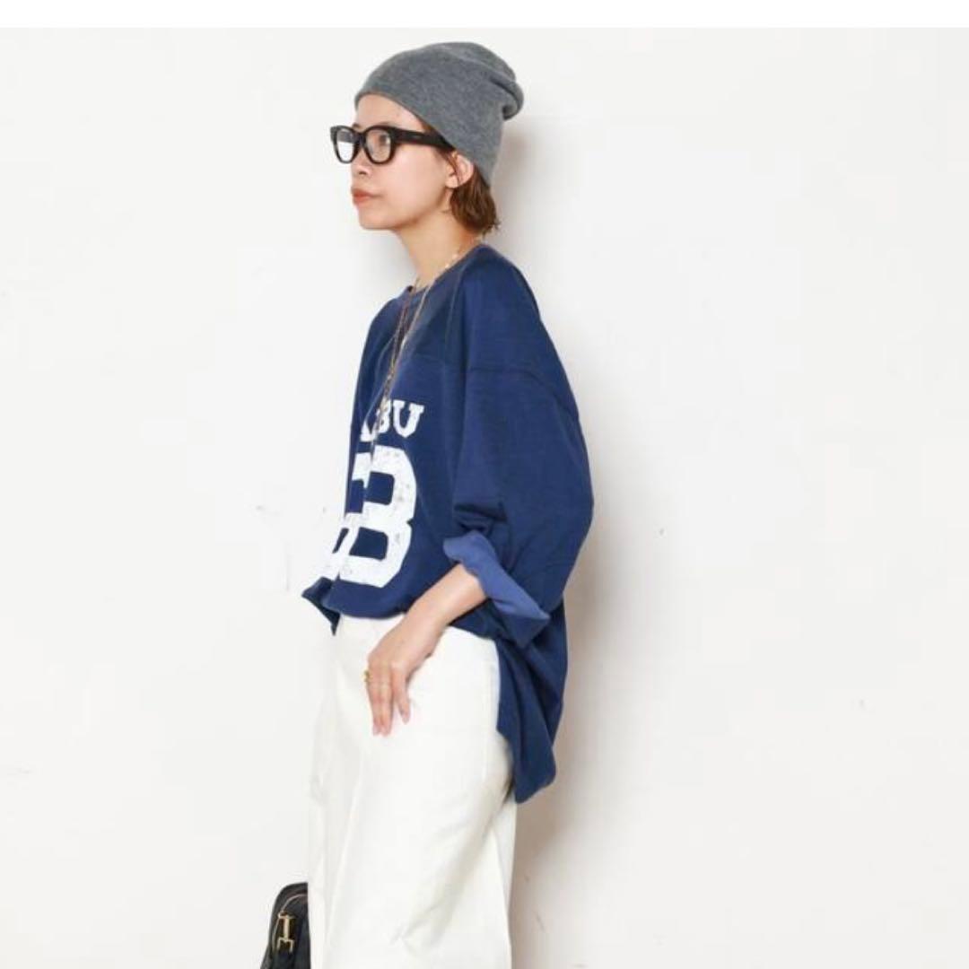 AP STUDIO athletic wear MASON フットボールTシャツ