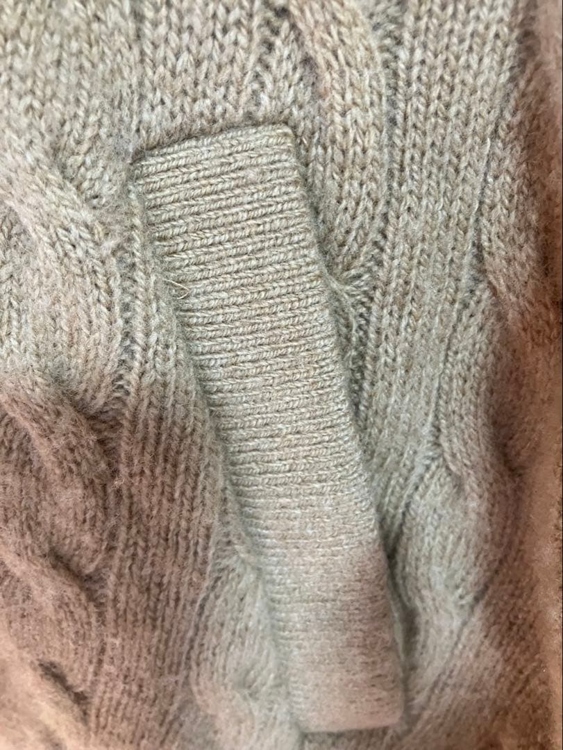 POLO RALPH LAUREN ウールカシミヤボンバージャケット　キャメル