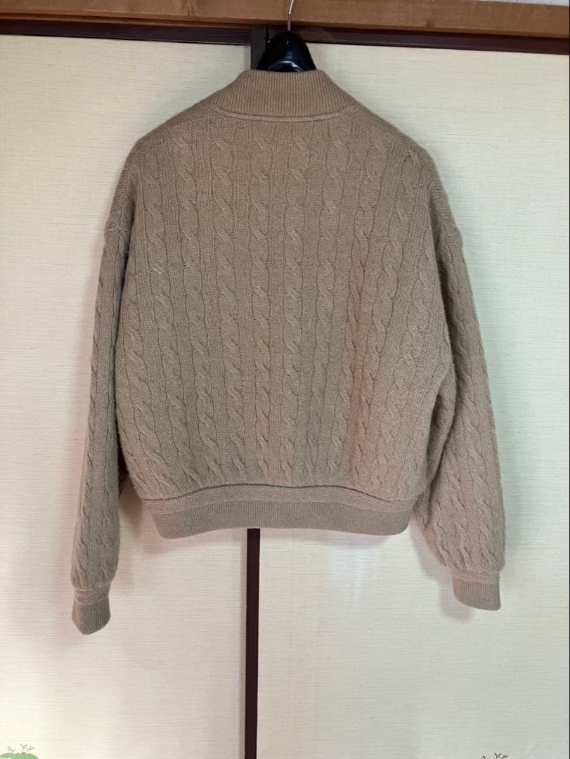 POLO RALPH LAUREN ウールカシミヤボンバージャケット　キャメル