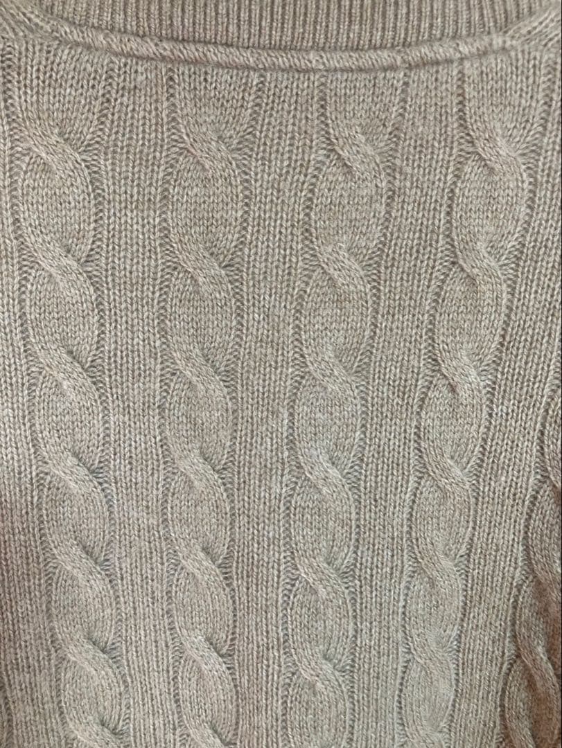 POLO RALPH LAUREN ウールカシミヤボンバージャケット　キャメル