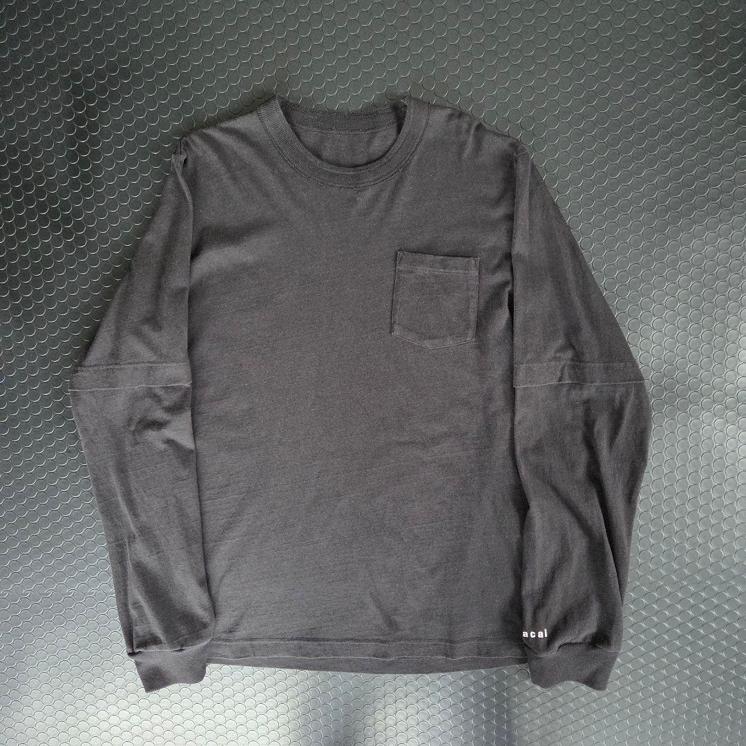 希少 入手困難　サカイ　レイヤード　バックプリント　ロンt XL