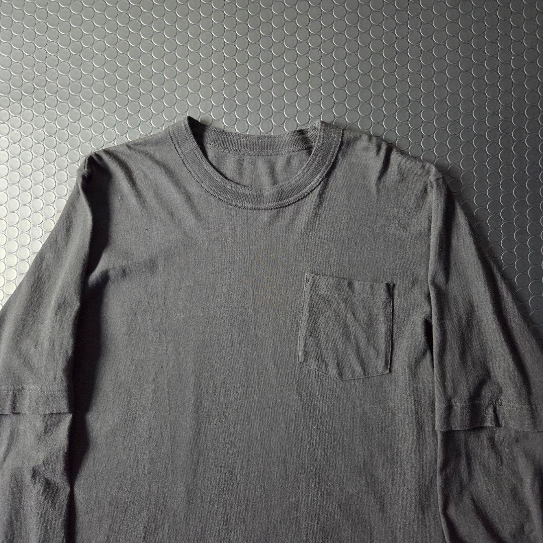 希少 入手困難　サカイ　レイヤード　バックプリント　ロンt XL