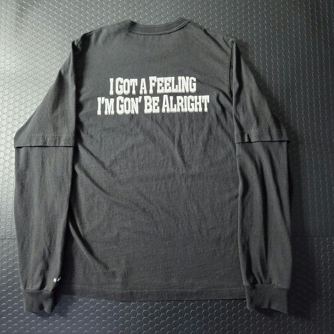 希少 入手困難　サカイ　レイヤード　バックプリント　ロンt XL