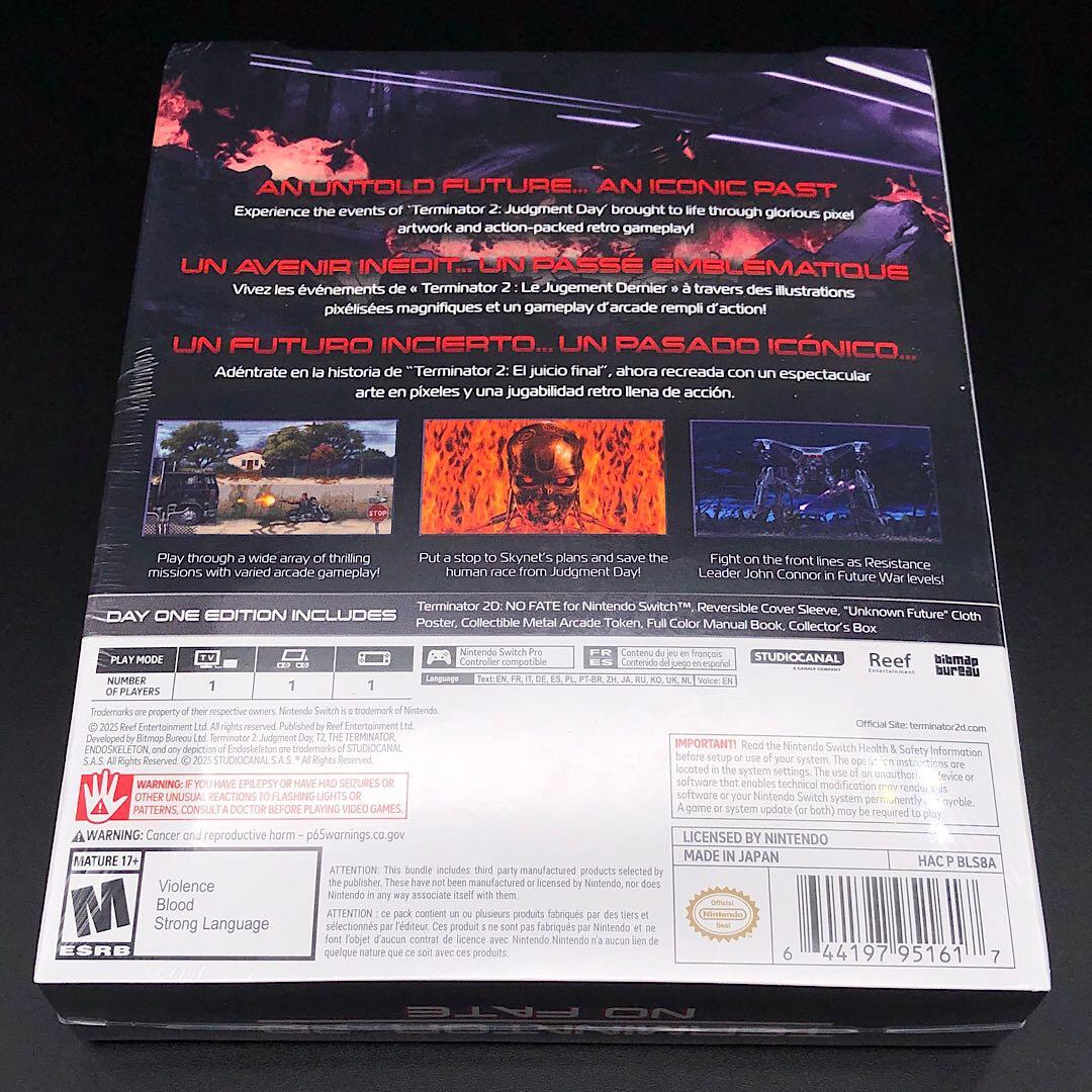 ターミネーター 2D Terminator 2D No Fate switch