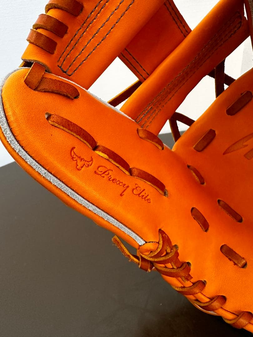 本気で戦るならオレ一択だろ？｜MIZUNO PRO 硬式新品未使用ビターオレンジ