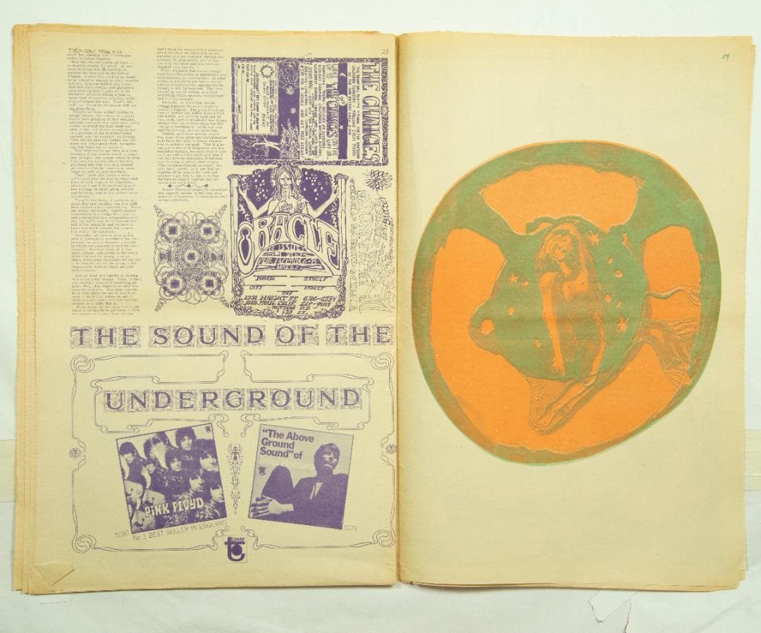 san francisco oracle hippie 新聞紙 アングラ 希少