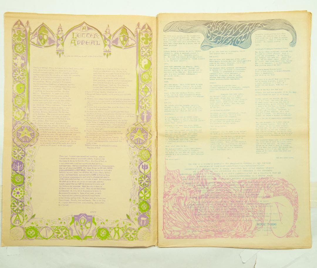 san francisco oracle hippie 新聞紙 アングラ 希少