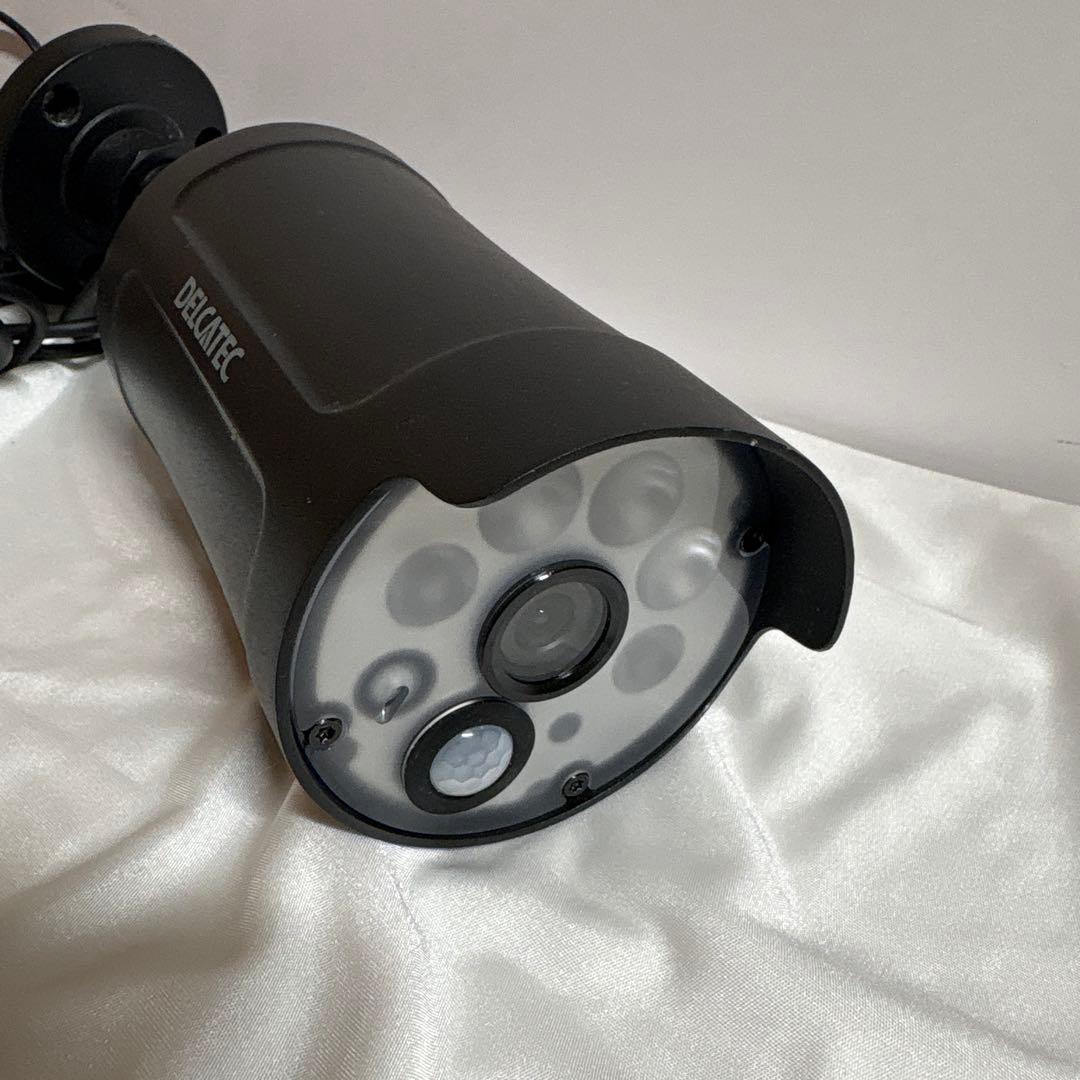 DELCATEC 防犯カメラ 黒