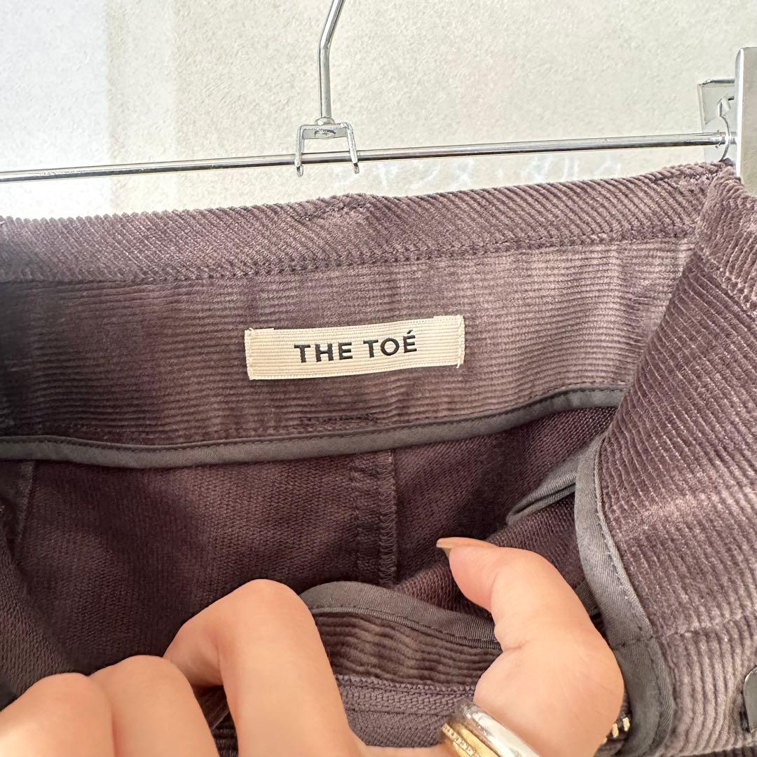 THETOE 2025AW 売り切れ コーデュロイ ショートパンツ S グレー