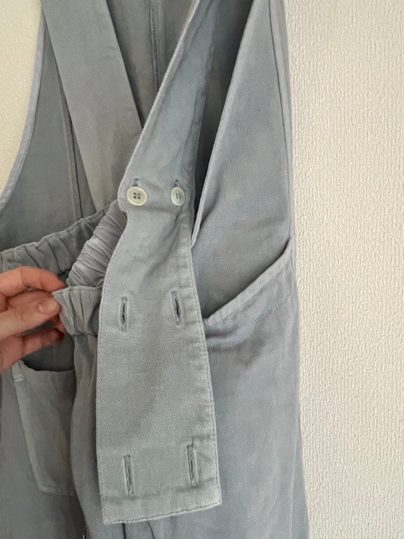 nest robe デニムサロペット