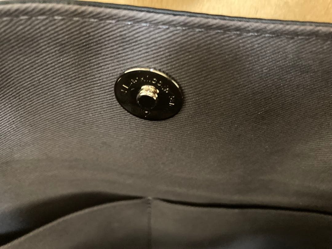 russet クラウズナイロン　ブラック トートバッグ