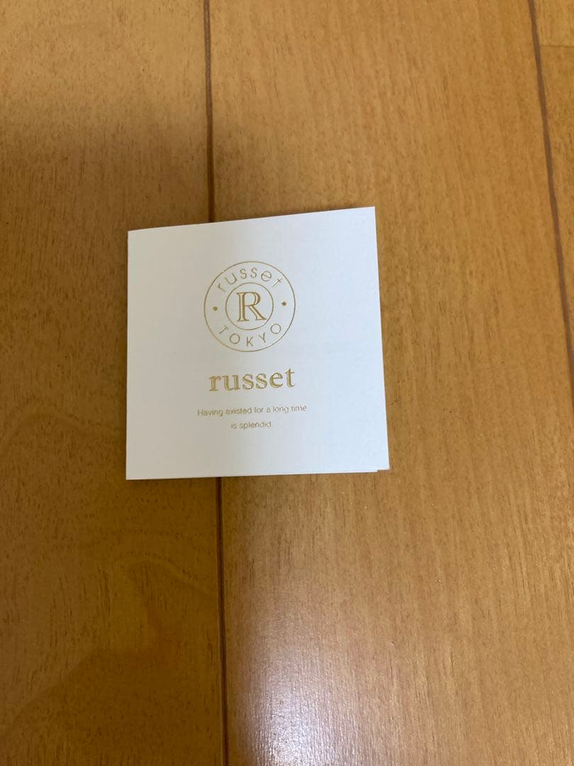 russet クラウズナイロン　ブラック トートバッグ