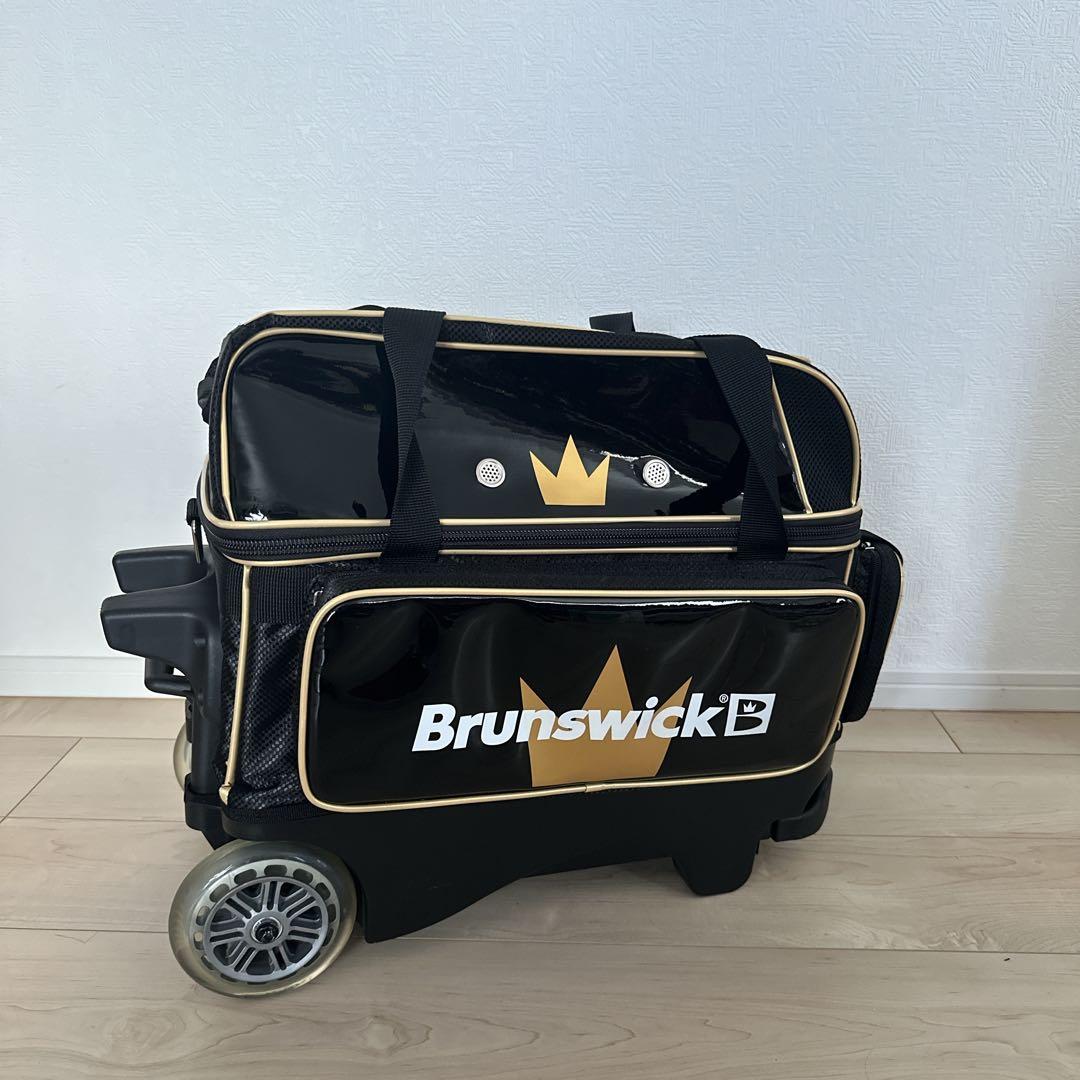 【極美品】2ボール用 Brunswick クラウン2ボールローラー