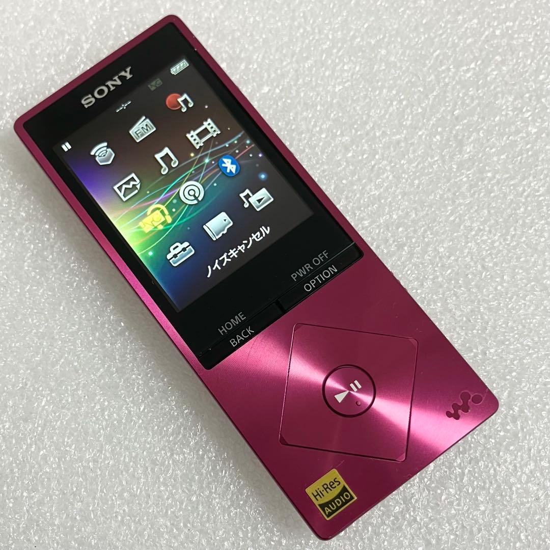 【バッテリー良好】　ソニー　ウォークマン　NW-A25 16GB ボルドーピンク