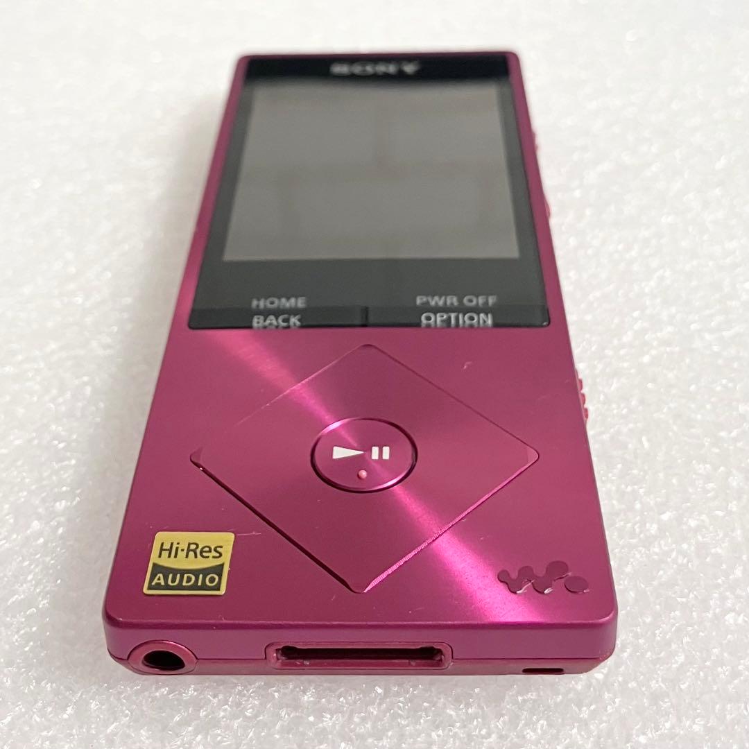 【バッテリー良好】　ソニー　ウォークマン　NW-A25 16GB ボルドーピンク