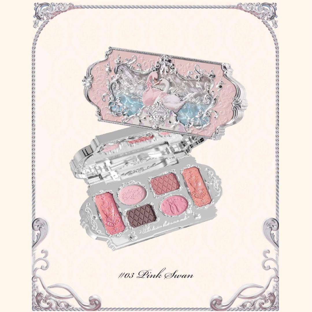 【新品3点セット】フラワーノーズ　スワンバレエ　アイシャドウパレット　未開封