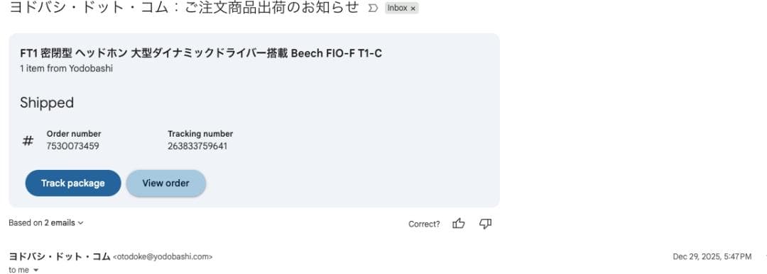 ほぼ新品FiiO FT1 密閉型 Beech FIO-FT1-C ・付属品未使用