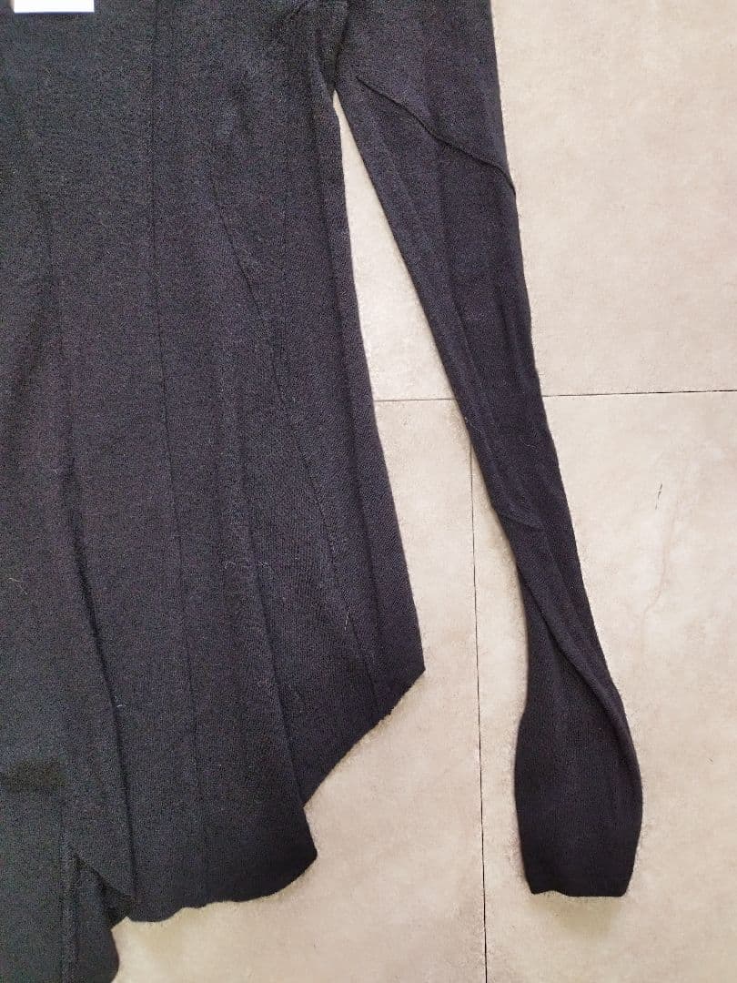 HELMUT LANG ヘルムートラング 変形　ウール混　長袖トップス