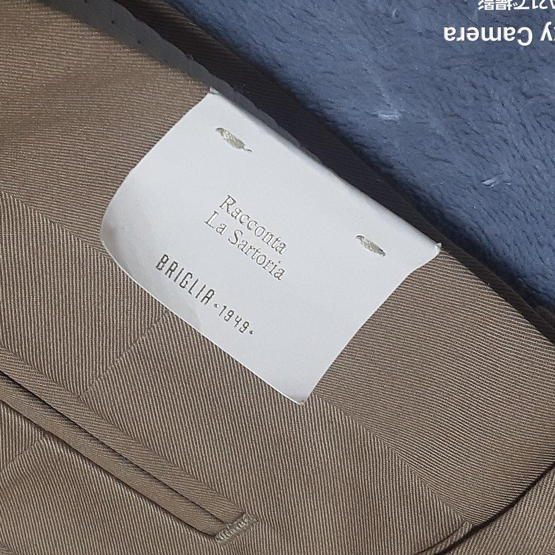 【新品】BRGLIA (ブリリア)キャメル ドレスチノパン 33