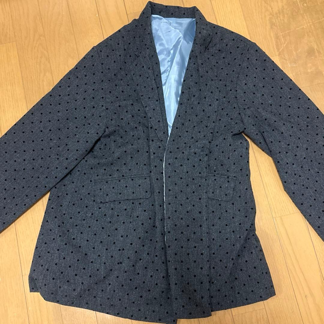 kastane ドットツイードジャケット