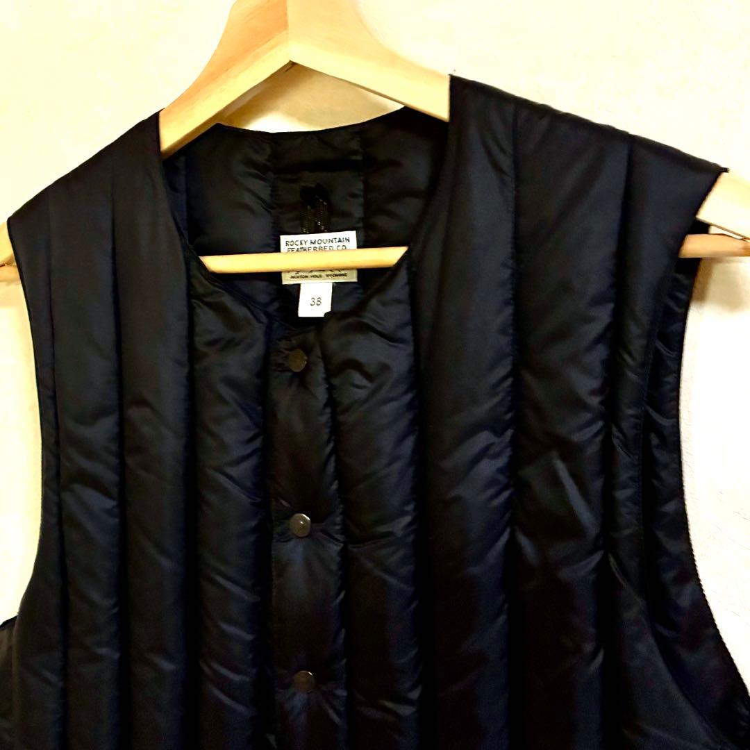 ロッキーマウンテン　シックスマンス　ダウンベスト　ブラック　38