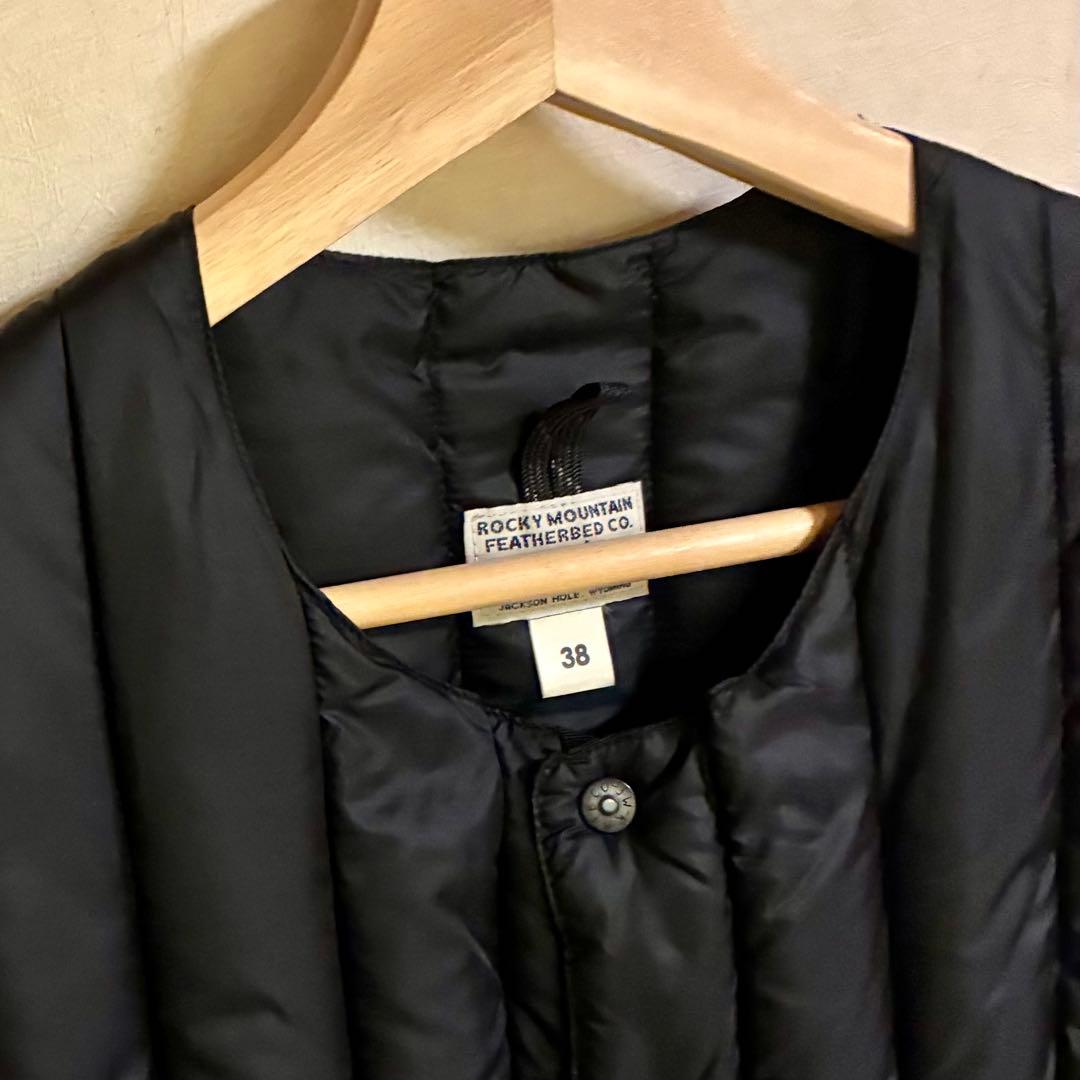 ロッキーマウンテン　シックスマンス　ダウンベスト　ブラック　38