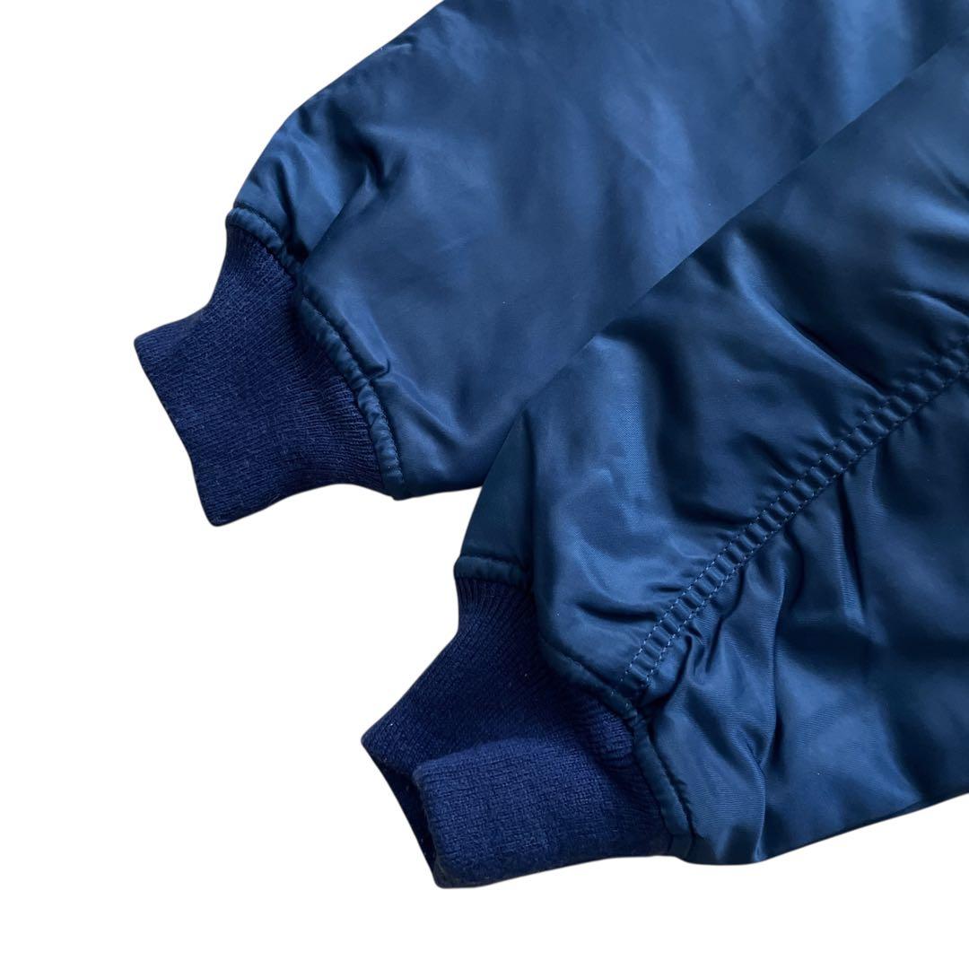 極美品 90s ビンテージ BOSSジャン 2nd MA-1タイプ 両面刺繍ロゴ